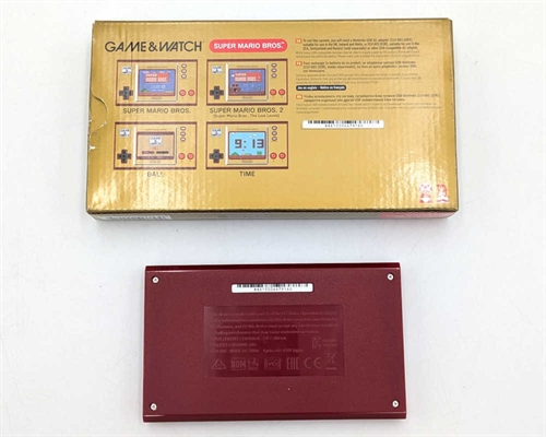 Super Mario Bros 35th Anniversary - Game and Watch - Komplet i æske (A Grade) (Genbrug)